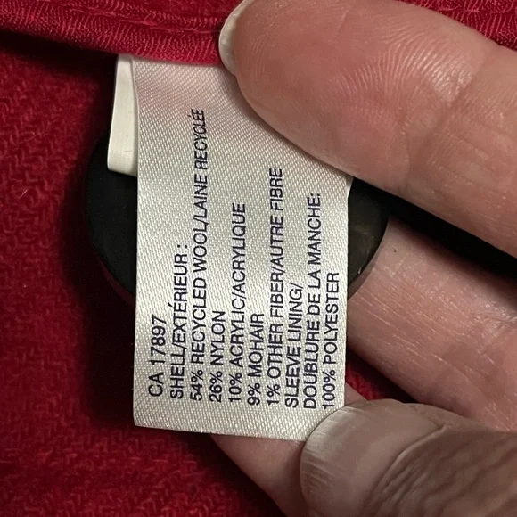 3 for $30 GAP Red Double-Breasted Women's Jacket - Picture 10 of 11